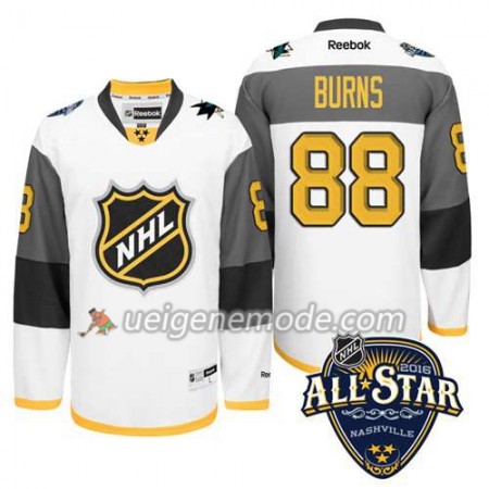 2016 All Star Eishockey Premier-San Jose Sharks Trikot Brent Burns #88 Weiß