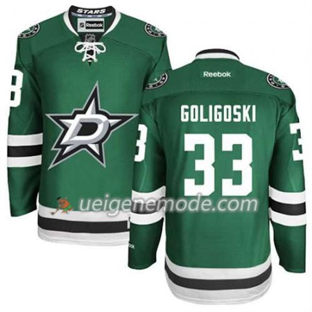 Reebok Herren Eishockey Dallas Stars Trikot Alex Goligoski #33 Heim Grün
