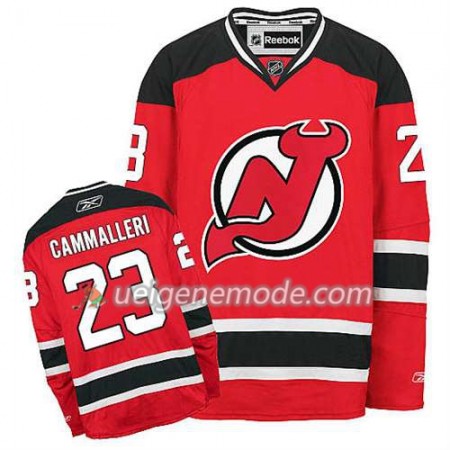 Reebok Herren Eishockey New Jersey Devils Trikot Mike Cammalleri #23 Heim Rot