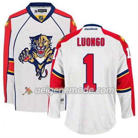 Reebok Herren Eishockey Florida Panthers Trikot Roberto Luongo #1 Auswärts Weiß