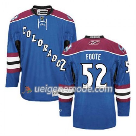Reebok Herren Eishockey Colorado Avalanche Trikot Adam Foote #52 Ausweich Bleu