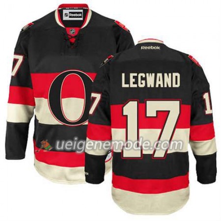 Reebok Herren Eishockey Ottawa Senators Trikot David Legwand #17 Nue Ausweich Schwarz