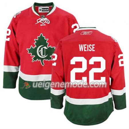Reebok Herren Eishockey Montreal Canadiens Trikot Dale Weise #22 Ausweich Nue Rot