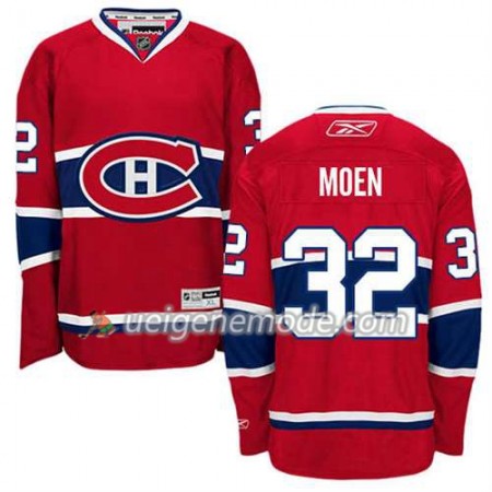 Reebok Herren Eishockey Montreal Canadiens Trikot Travis Moen #32 Heim Rot