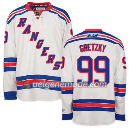 Reebok Herren Eishockey New York Rangers Trikot Wayne Gretzky #99 Auswärts Weiß