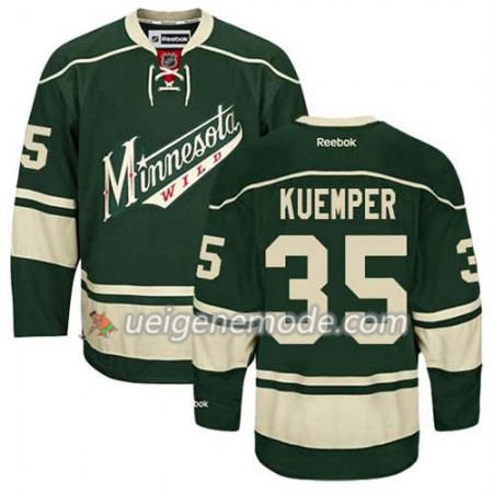 Reebok Herren Eishockey Minnesota Wild Trikot Darcy Kuemper #35 Ausweich Grün
