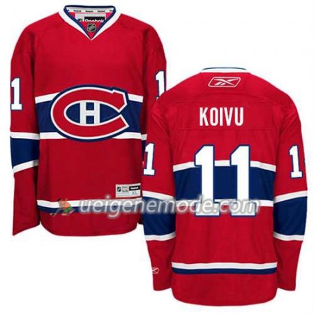 Reebok Herren Eishockey Montreal Canadiens Trikot Saku Koivu #11 Heim Rot