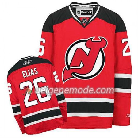 Reebok Herren Eishockey New Jersey Devils Trikot Patrik Elias #26 Heim Rot