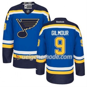 Reebok Herren Eishockey St. Louis Blues Trikot Doug Gilmour #9 Heim Blau