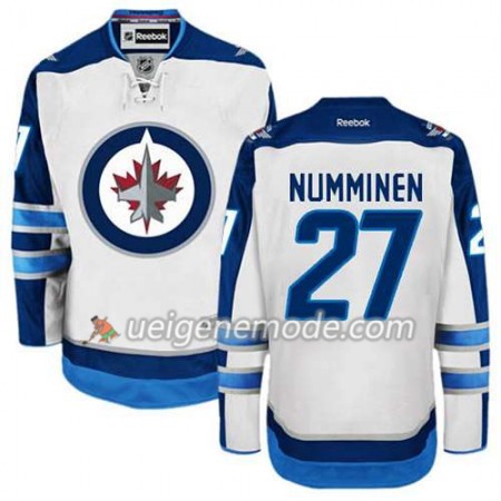 Reebok Herren Eishockey Winnipeg Jets Trikot Teppo Numminen #27 Auswärts Weiß