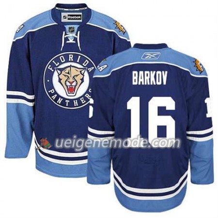Reebok Herren Eishockey Florida Panthers Trikot Aleksander Barkov #16 Ausweich Blau