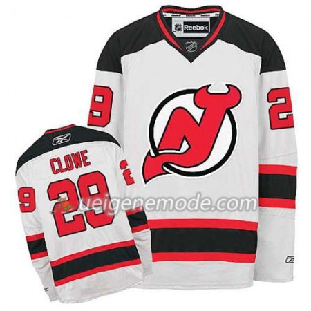 Reebok Herren Eishockey New Jersey Devils Trikot Ryane Clowe #29 Auswärts Weiß