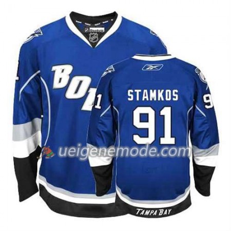 Reebok Herren Eishockey Tampa Bay Lightning Trikot Steven Stamkos #91 Ausweich Bleu