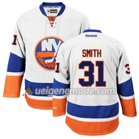 Reebok Herren Eishockey New York Islanders Trikot Billy Smith #31 Auswärts Weiß