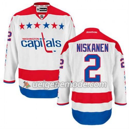 Reebok Herren Eishockey Washington Capitals Trikot Matt Niskanen #2 Ausweich Weiß