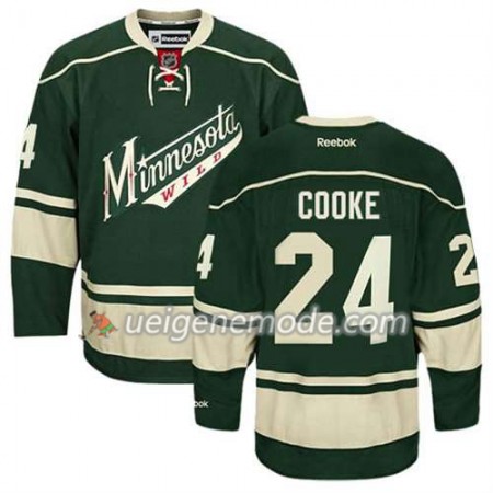 Reebok Herren Eishockey Minnesota Wild Trikot Matt Cooke #24 Ausweich Grün
