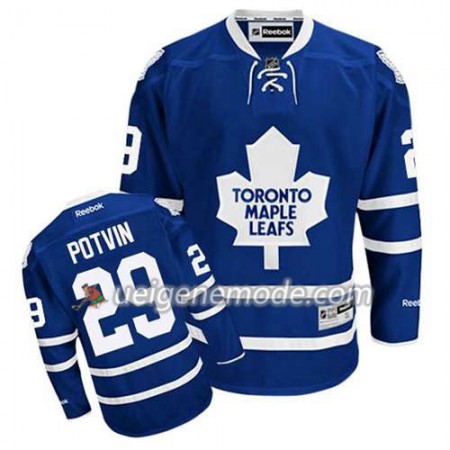 Reebok Herren Eishockey Toronto Maple Leafs Trikot Felix Potvin #29 Heim Blau