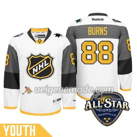 Kinder 2016 All Star Eishockey Premier-San Jose Sharks Trikot Brent Burns #88 Weiß