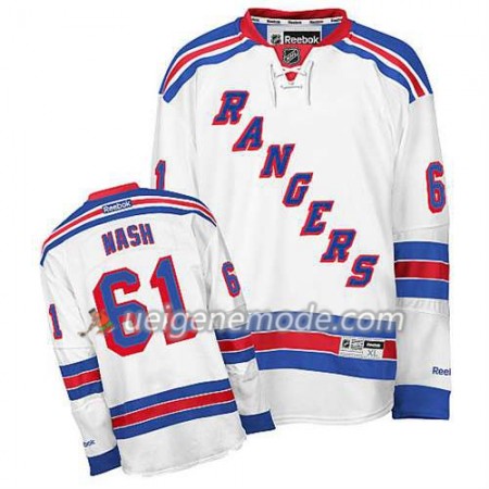 Reebok Herren Eishockey New York Rangers Trikot Rick Nash #61 Auswärts Weiß