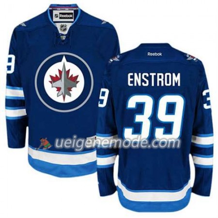 Reebok Herren Eishockey Winnipeg Jets Trikot Toby Enstrom #39 Heim Blau