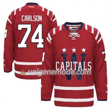 Reebok Herren Eishockey Washington Capitals Trikot John Carlson #74 2015 Winter Classic Rot