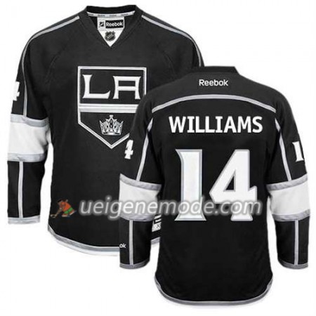 Reebok Herren Eishockey Los Angeles Kings Trikot Justin Williams #14 Heim Schwarz