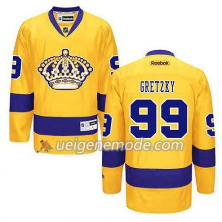 Reebok Herren Eishockey Los Angeles Kings Trikot Wayne Gretzky #99 Ausweich Gold