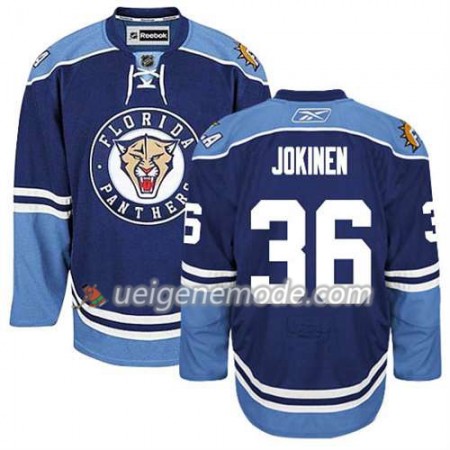 Reebok Herren Eishockey Florida Panthers Trikot Jussi Jokinen #36 Ausweich Blau